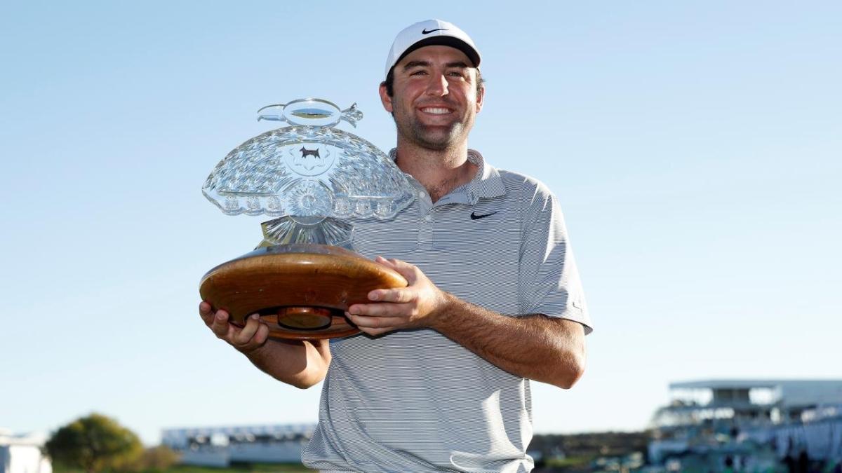 Golfer Scottie Scheffler 